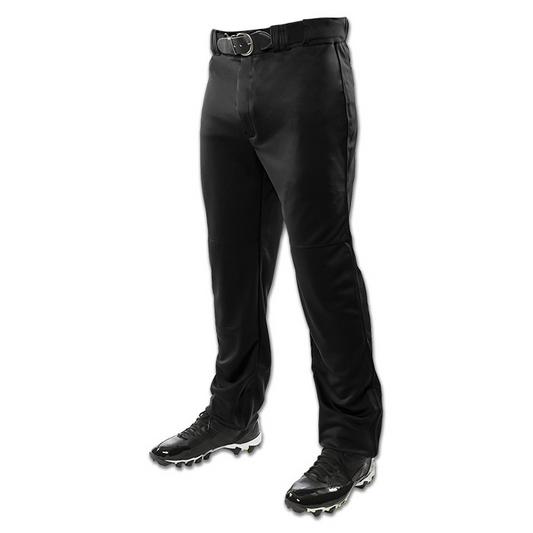 YOUTH TRIPLE CROWN OPEN BOTTOM PANT - Black