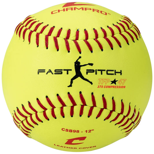 Champro Fast Pitch 12" Softballs CSB98 (DZ) PRACTICE BALL