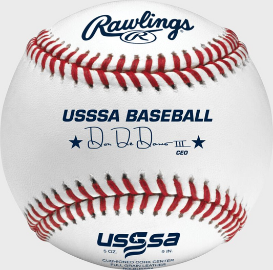 Rawlings USSSA Official Baseballs (Tournament Grade) - ROLBUSSSA (Dozen)