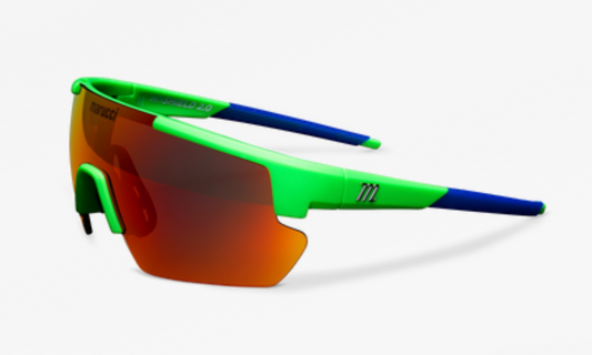 MARUCCI - SHIELD 2.0 PERFORMANCE SUNGLASSES - MATTE GREEN (YOUTH)