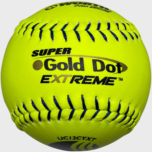 WORTH GOLD DOT EXTREME CLASSIC M USSSA 12 INCH SOFTBALL