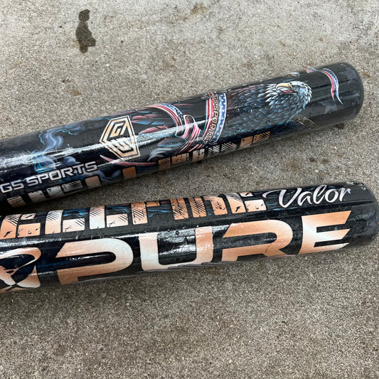 GS Sports PURE VALOR Hellfire 2 Piece ASA USA Slowpitch Softball Bat