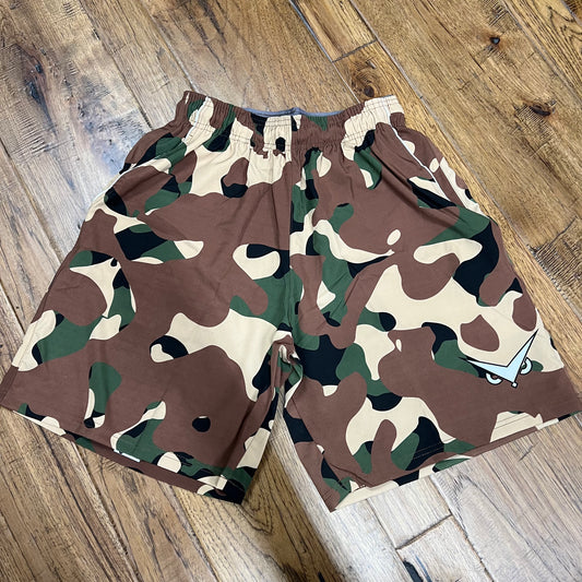 "Gamer 2.0" Performance Flex Shorts - Camo