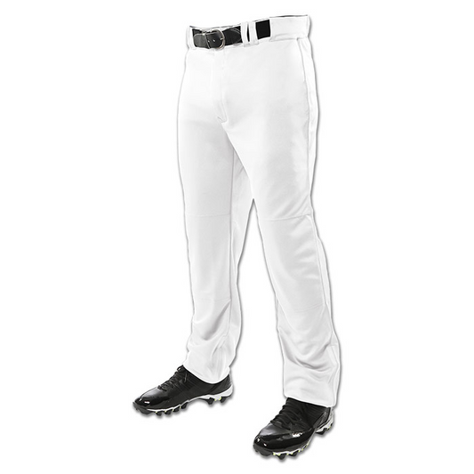 TRIPLE CROWN ADULT OPEN BOTTOM PANT - White