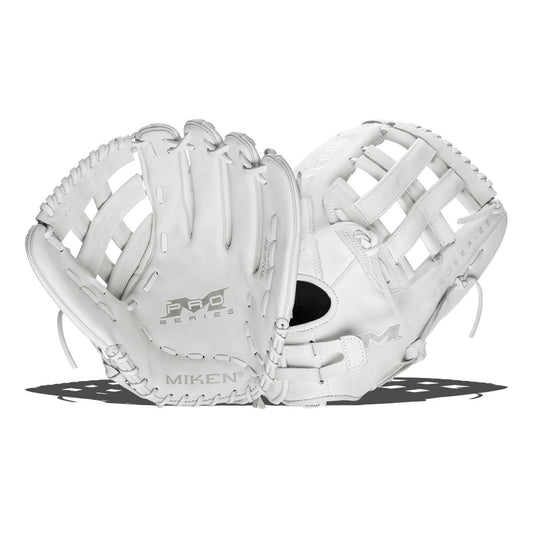 MIKEN - Pro Series 15" White Slowpitch Glove