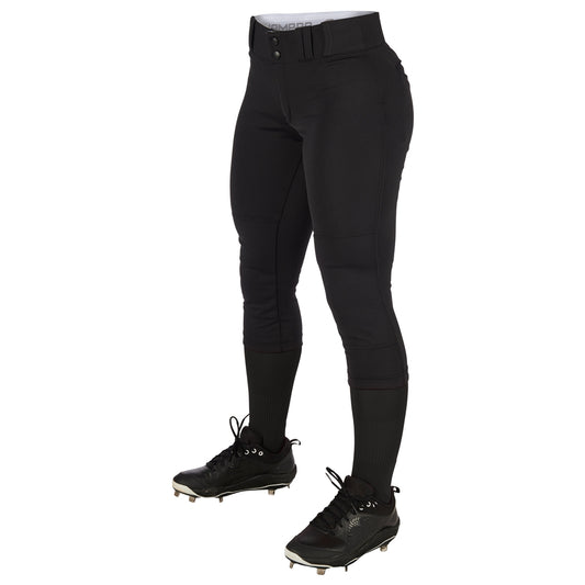CHAMPRO - Girls/Womens Fast Pitch Pants- Black