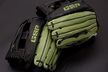 GS Sports Signature Series H Web Ball Glove - Military Green