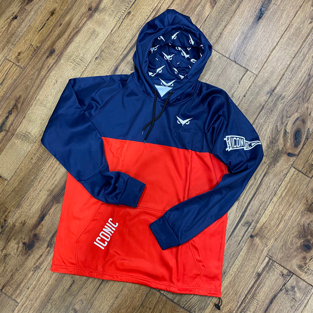 Iconic "R/W/B" Hoodie Iconic Apparel