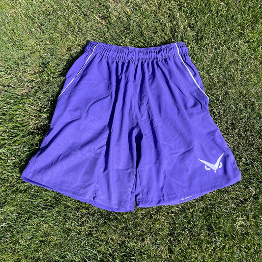 "Gamer 2.0" Performance Flex Shorts - Purple