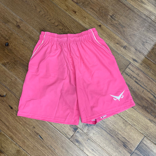 "Gamer 2.0" Performance Flex Shorts - Pink