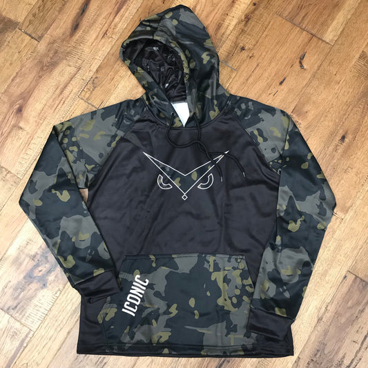 Iconic MultiCam Black Hoodie