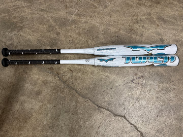 MONSTA White w/Turquoise Foil Graphics TORCH M2 Stiff Handle 25oz. ASA Softball Bat