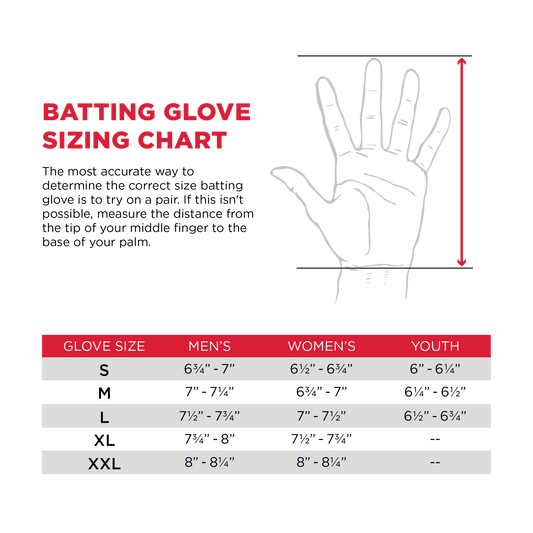 MARUCCI - FUZN Pro Batting Gloves Adult Navy