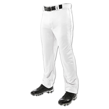 CHAMPRO - YOUTH TRIPLE CROWN OPEN BOTTOM PANT - White