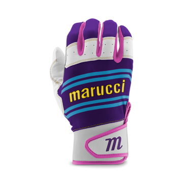 MARUCCI - Swift Lite Batting Gloves - WHITE/PURPLE/BLUE