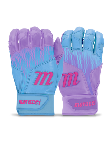 MARUCCI - PWR FADE BATTING GLOVES LIGHT PURPLE/COLUMBIA