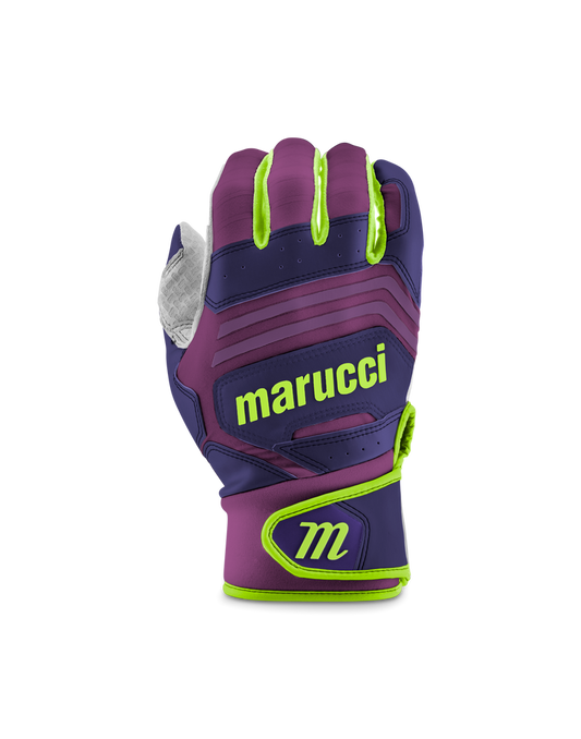 MARUCCI - FUZN Pro Batting Gloves Adult Purple/Neon