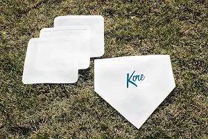 Kore - 4-Piece Base Set with Home Plate, Portable Baseball Bases for Outdoor Play