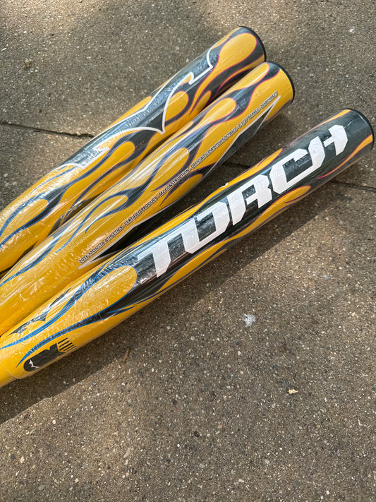 MONSTA YELLOW/BLACK FLAME TORCH M2 Stiff Handle 25oz