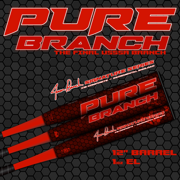 PURE SPORTS LE SIGNATURE BRANCH 12" END-LOAD USSSA SLOWPITCH SOFTBALL BAT