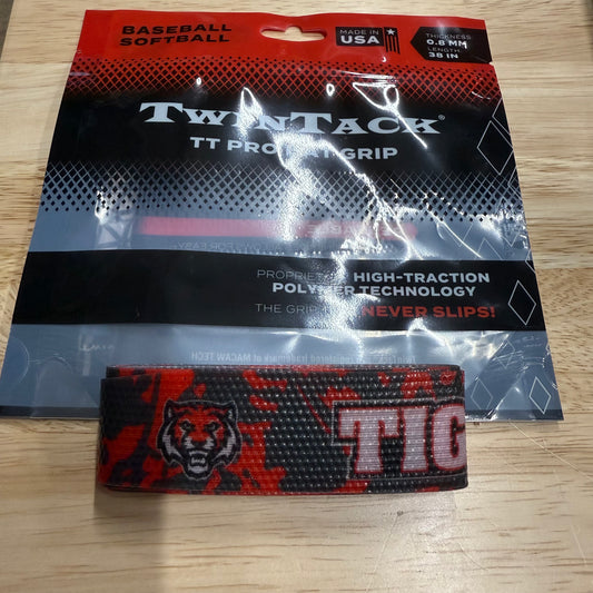 TWIN TACK TT PRO BAT GRIP - ADM TIGERS RED/BLACK