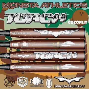 MONSTA Brown TORCH M2 Stiff Handle 25oz. ASA Softball Bat