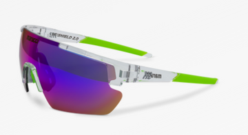 MARUCCI - SHIELD 2.0 PERFORMANCE SUNGLASSES - CLEAR TRANSLUCENT (YOUTH)