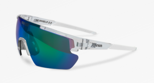 MARUCCI SHIELD 2.0 PERFORMANCE SUNGLASSES - CLEAR TRANSLUCENT (YOUTH)