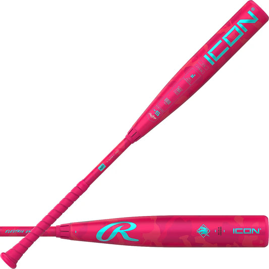 2025 RAWLINGS ICON ELECTRIC UNICORN USSSA BASEBALL BAT, -5