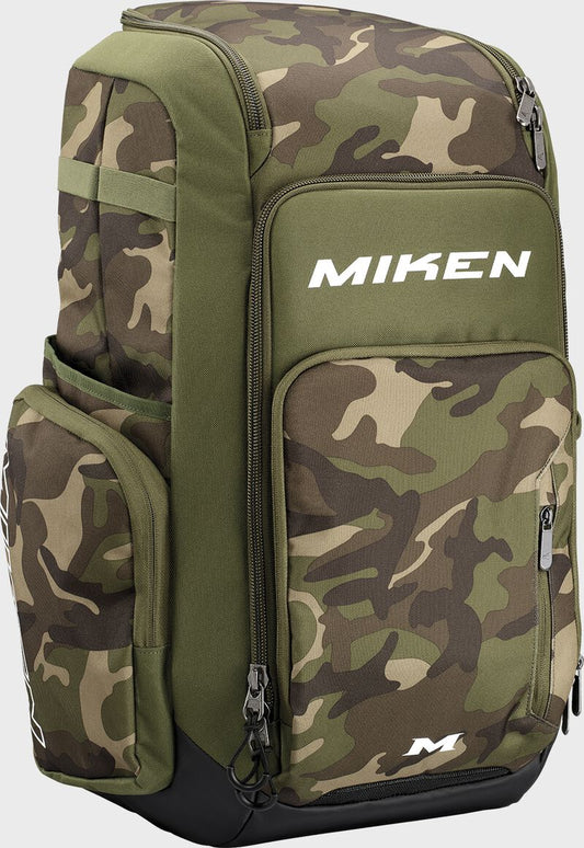 Miken Deluxe Slowpitch Backpack - Camo