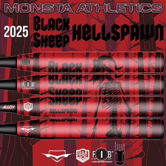 MONSTA Black Sheep Hellspawn Slowpitch Softball Bat