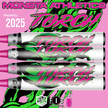MONSTA Torch "Watermelon" MX USA/ASA Softball Bat 1500 Handle