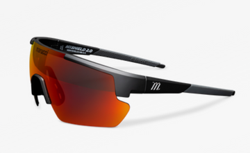 MARUCCI - SHIELD 2.0 PERFORMANCE SUNGLASSES - MATTE BLACK