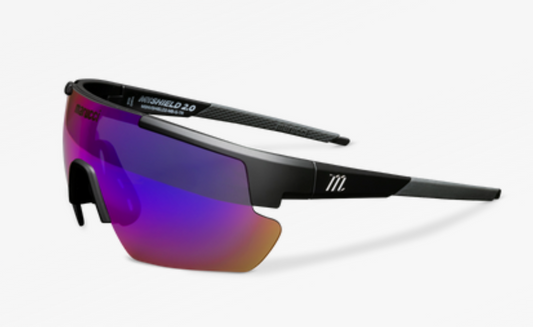 MARUCCI - SHIELD 2.0 PERFORMANCE SUNGLASSES - MATTE BLACK