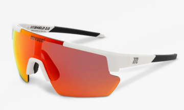MARUCCI - SHIELD 2.0 PERFORMANCE SUNGLASSES - MATTE WHITE