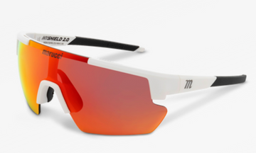 MARUCCI SHIELD 2.0 PERFORMANCE SUNGLASSES - MATTE WHITE