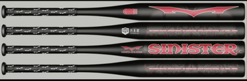 MONSTA RED FOIL SINSITER M2 Stiff Handle 25oz