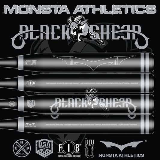 MONSTA Blacksheep w/Chrome Foil Graphics M2 Endload. ASA Softball Bat