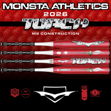 MONSTA RED TORCH M2 Stiff Handle 25oz. ASA Softball Bat