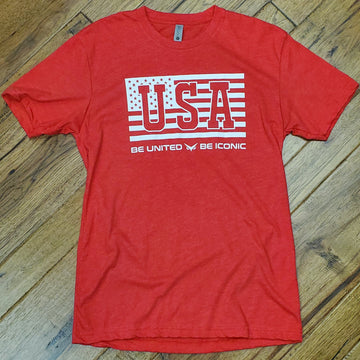 Be United Iconic Tee (Red)