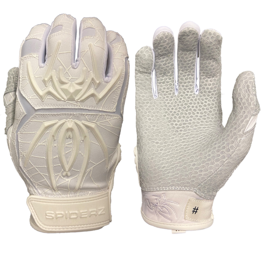 SPIDERZ ENDITE BATTING GLOVES - WHITEOUT 2020