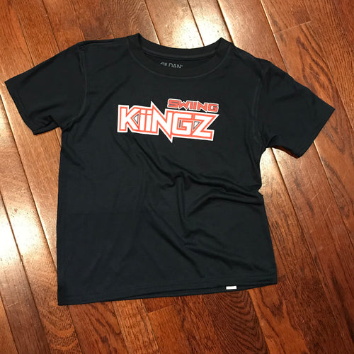 Swiing Word Mark T-Shirt - Navy