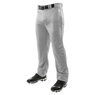 TRIPLE CROWN ADULT OPEN BOTTOM PANT - Gray