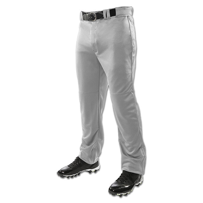 TRIPLE CROWN OPEN BOTTOM PANT - Gray