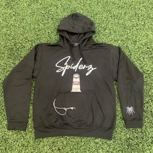 SPIDERZ TAILGATE HOODIE - BLACK