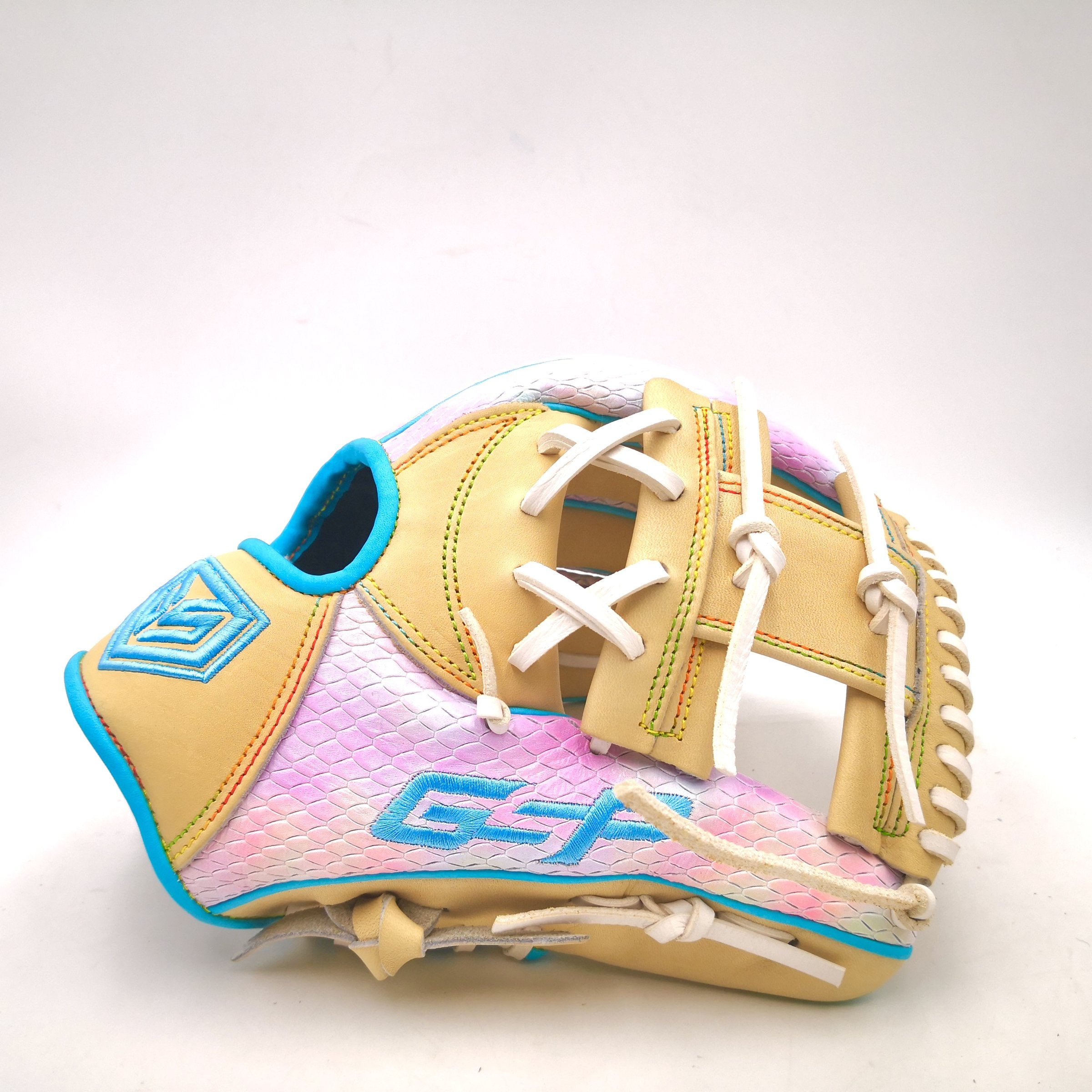 GS Sports Pro Series 11.25" I Baseball Ball Glove Pastel Tie Dye Iconic Apparel