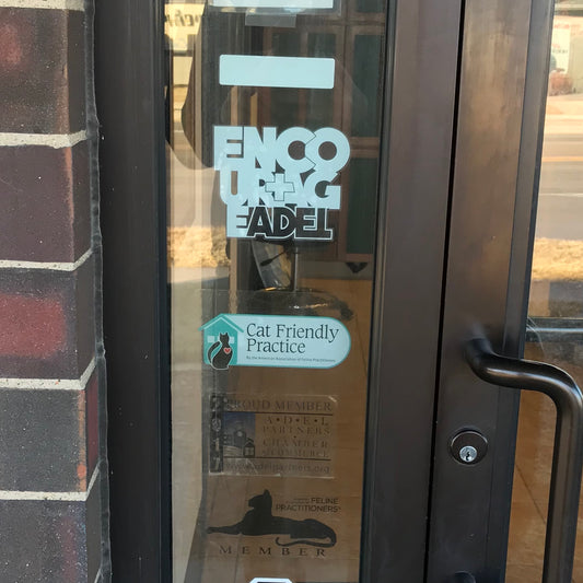 Encourage Adel Window Sticker