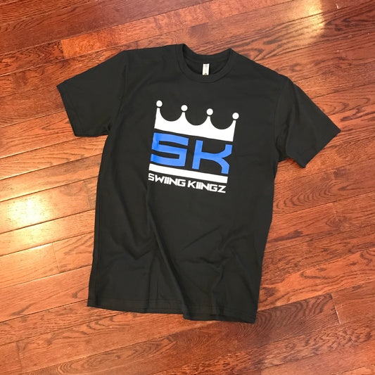 Swiing Kiingz Crown T-Shirt - Black