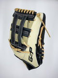 GS Sports Pro Series 13.5" H-Web Ball Glove - Blonde with Black Snakeskin