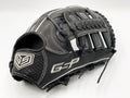 GS Sports Pro Series 13" Dual Post Ball Glove - Black / Black snakeskin